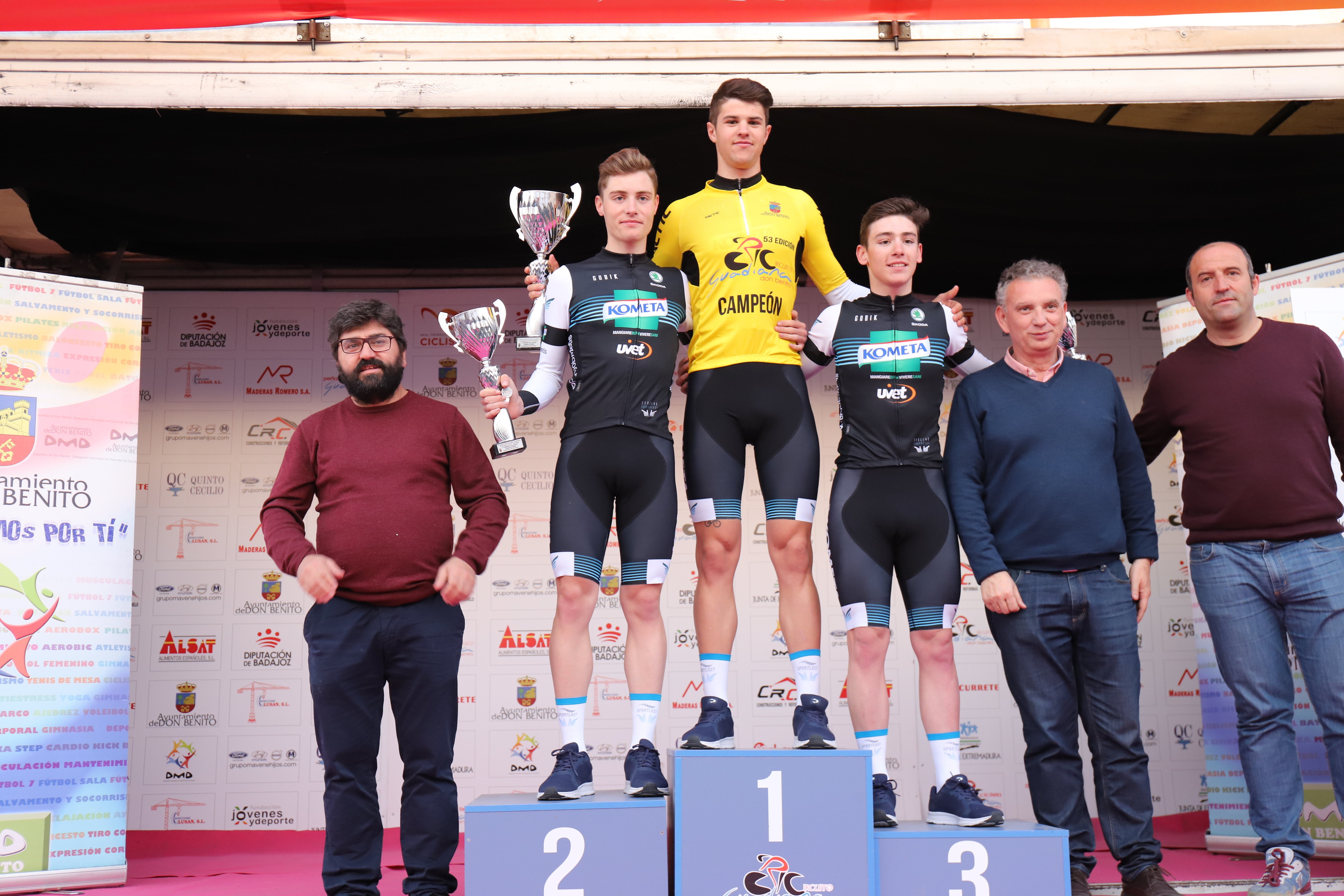 Juan José Rosal guida la tripletta della Kometa Cycling Team